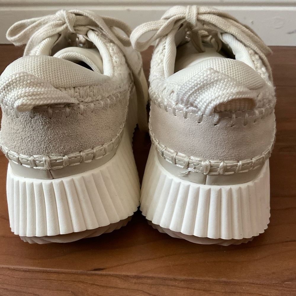 DV platform sneakers-Size 9-Off White-New without Box - Picture 3 of 6